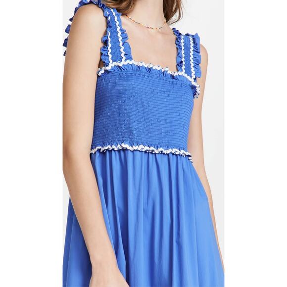 En Saison Smocked Sun Dress size small - Picture 3 of 9